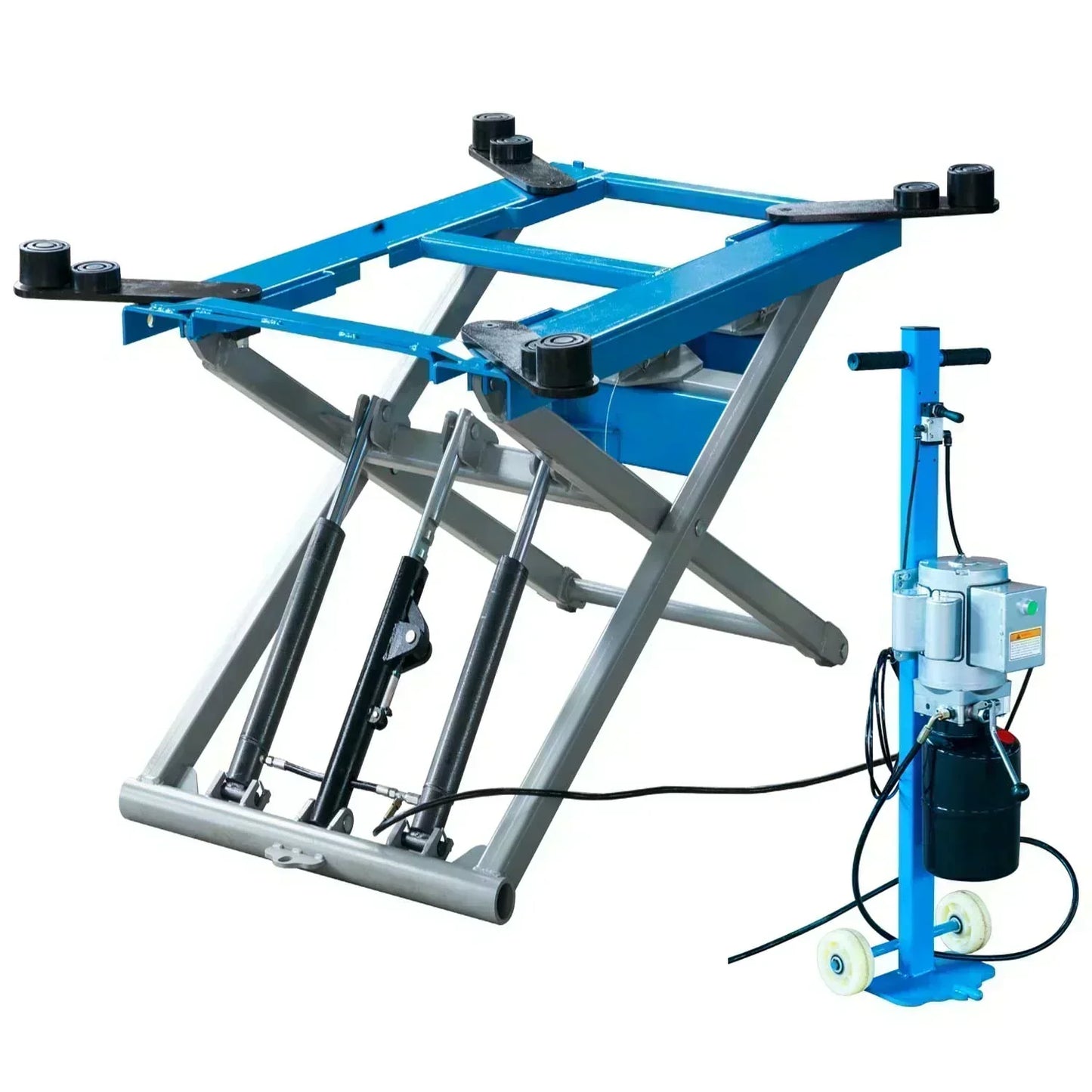 6200 LB.MID RISE SCISSOR AUTOMOTIVE LIFT HYDRAULIC MOVABLE LIFT