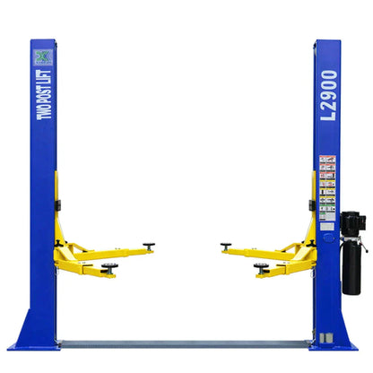 L2900 TWO POST LIFT 9,000 LB CAPACITY CAR AUTO TRUCK HOIST 220V OR 110V
