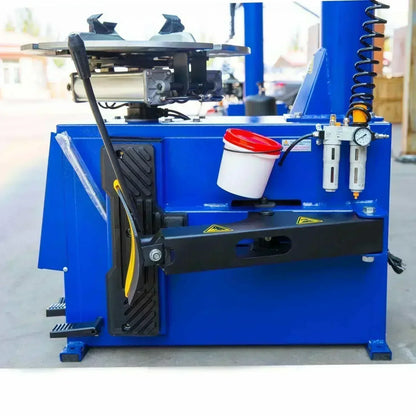 SINGLE 1.5HP TIRE CHANGER WHEEL CHANGERS MACHINE 580 WITH NEW DOUBLE FOOT PEDAL