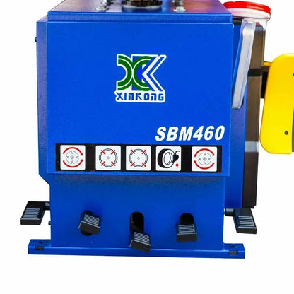 SINGLE 1.5HP TIRE CHANGER WHEEL CHANGERS MACHINE 580 WITH NEW DOUBLE FOOT PEDAL
