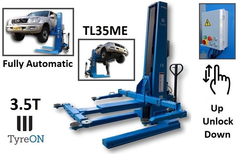 TL35ME ascenseur postal mobile simple - ascenseur postal portable 1 poste - 3,5T - CE Stop 35cm-
