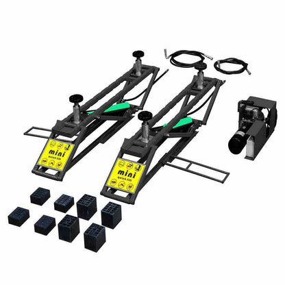 MINI SCISSOR CAR LIFT 6200 LB CAPACITY PORTABLE 110V
